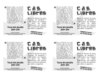 Flyer CAS Libres