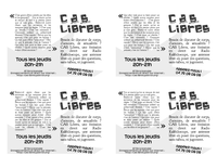 Flyer CAS Libres